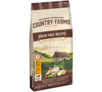 COUNTRY FARMS GRAIN FREE PER CANI ADULTI RICCO IN POLLO DA KG 11